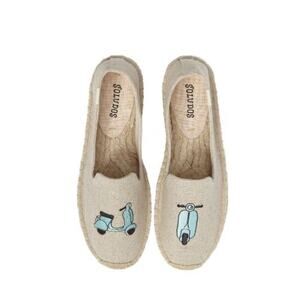 Soludos Vespa Tan Slip On Espadrilles